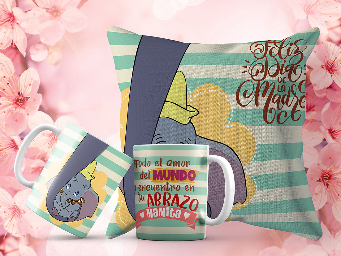 13 Tazas y Almohadas Feliz Día de las Madres
