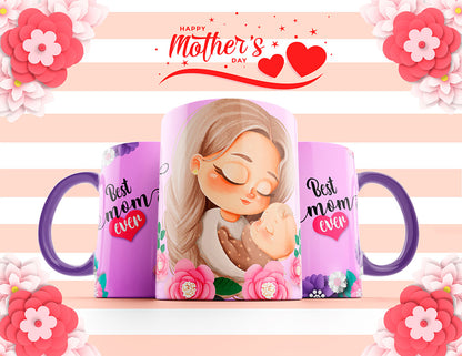 6 Almohadas y Tazas Feliz Día Mamá