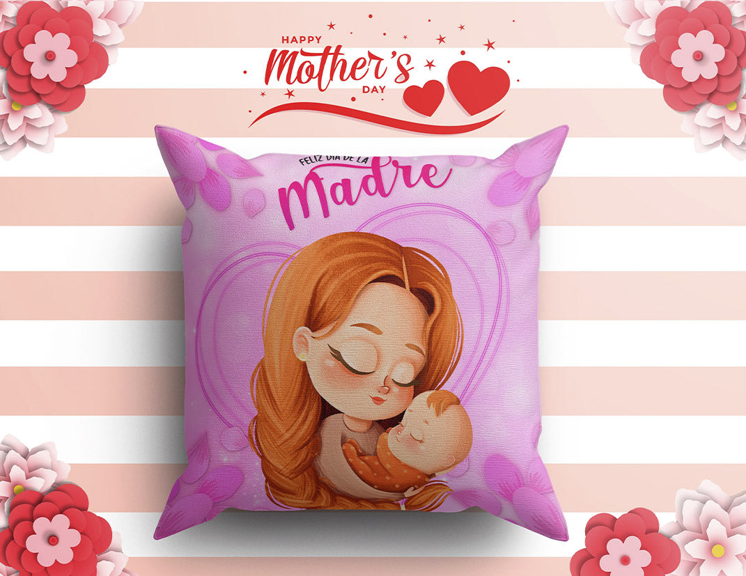 6 Almohadas y Tazas Feliz Día Mamá