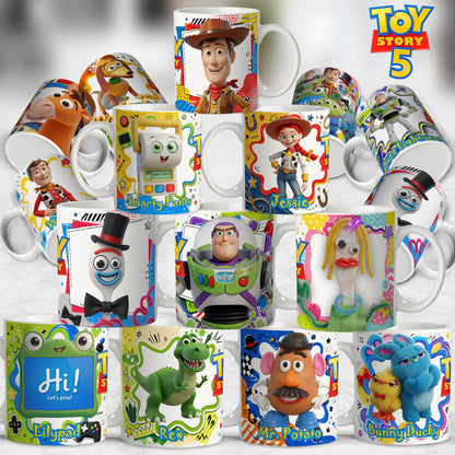 14 Tazas Toy Story Personajes